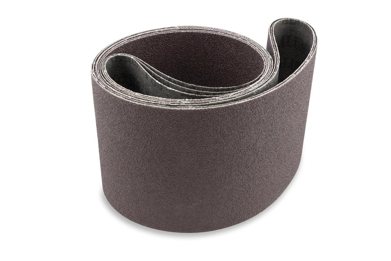 Red Label Abrasives أحزمة صنفرة متعددة الاستخدامات من أكسيد الألمنيوم بجودة ممتازة، 6 × 80 بوصة، 60 حبيبة، عبوة 2 - Image 1
